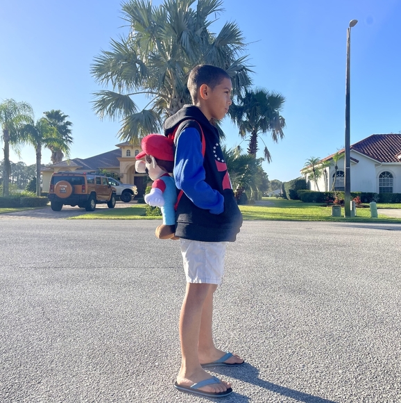 Nintendo Super Mario 🔥 Plush Large 20" Backpack Bag NEW - Picture 4 of 8